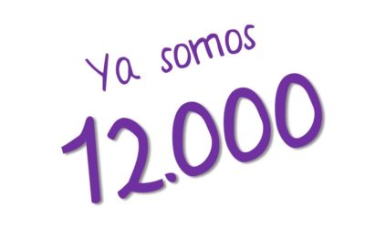 Ya somos 12.000, Gracias